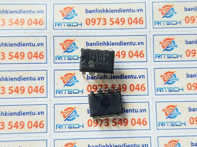 93LC86 IC EEPROM 8K/16K 2.5V Microwire DIP-8